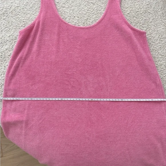 Zara Vibrant Pink Terry Dress - Picture 4 of 7